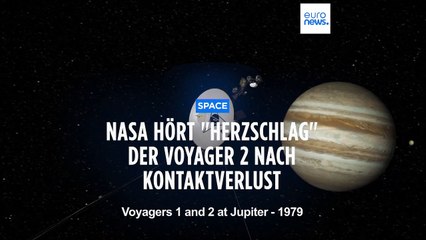 Seit 46 Jahren unterwegs: NASA hört "Herzschlag" der Voyager 2 nach Kontaktverlust