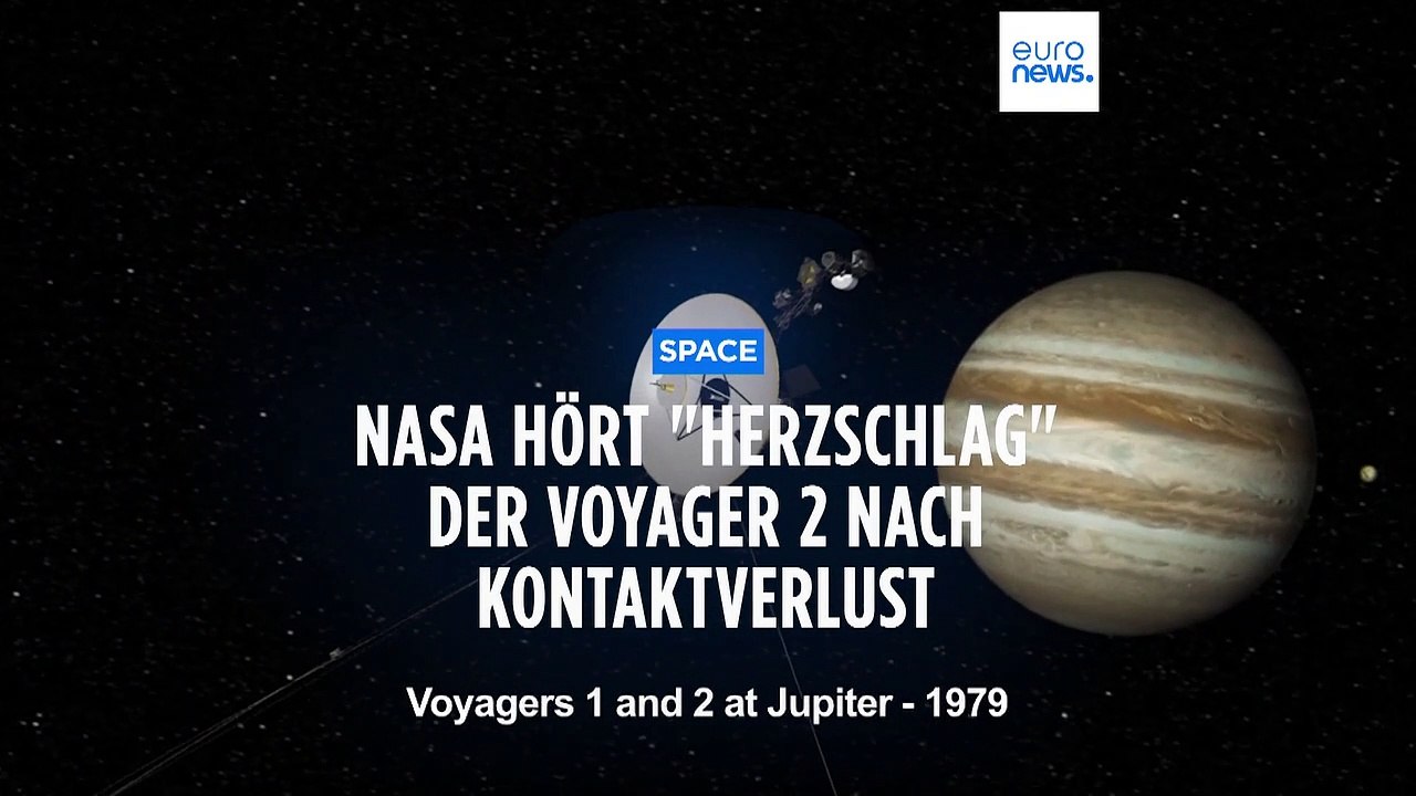Seit 46 Jahren unterwegs: NASA hört 'Herzschlag' der Voyager 2 nach Kontaktverlust