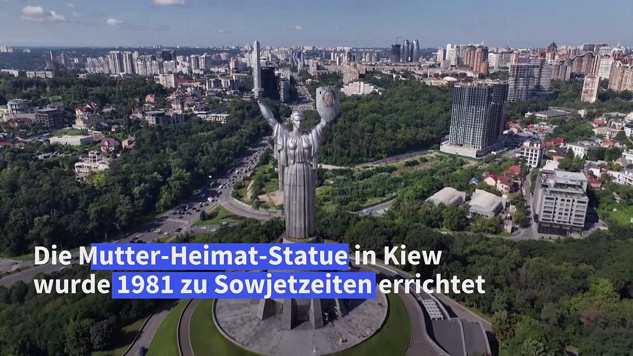 Ukraine entfernt Sowjetsymbole von Wahrzeichen