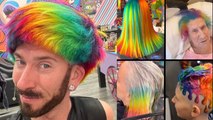 Hair Colourist Is an Expert on RAINBOW HAIR - And Has a Five Month Waiting List