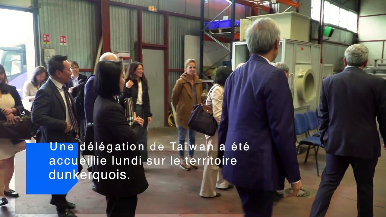 Actus : élus et investisseurs taïwanais à Dunkerque - 02 Août 2023