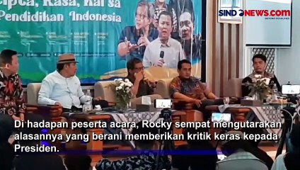 Dilaporkan ke Polda Metro Jaya, Rocky Gerung: Itu Hak Mereka