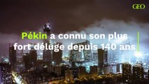 Pékin a connu son plus fort déluge depuis 140 ans