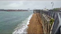 High tides in Portsmouth and Southsea
