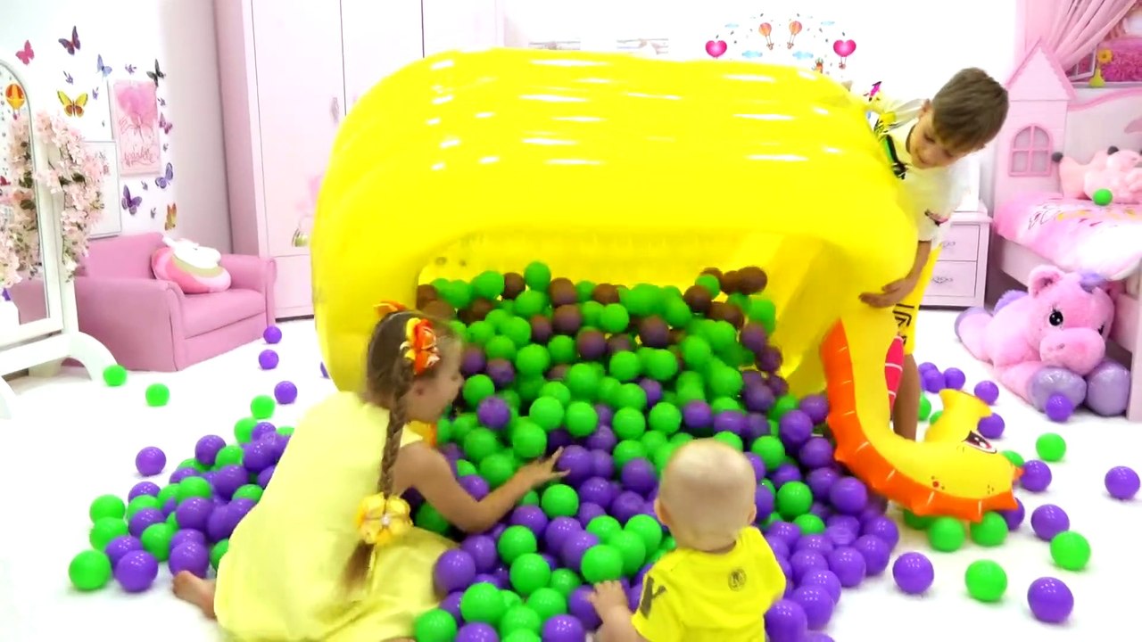 Diana and Roma Funny Adventures for kids   Compilation video