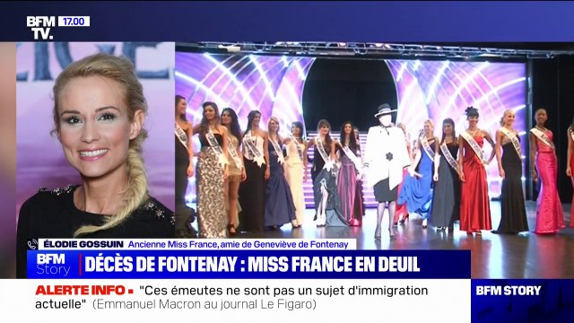 Élodie Gossuin (Miss France 2001) sur Geneviève de Fontenay: J'ai perdu quelqu'un de ma famille