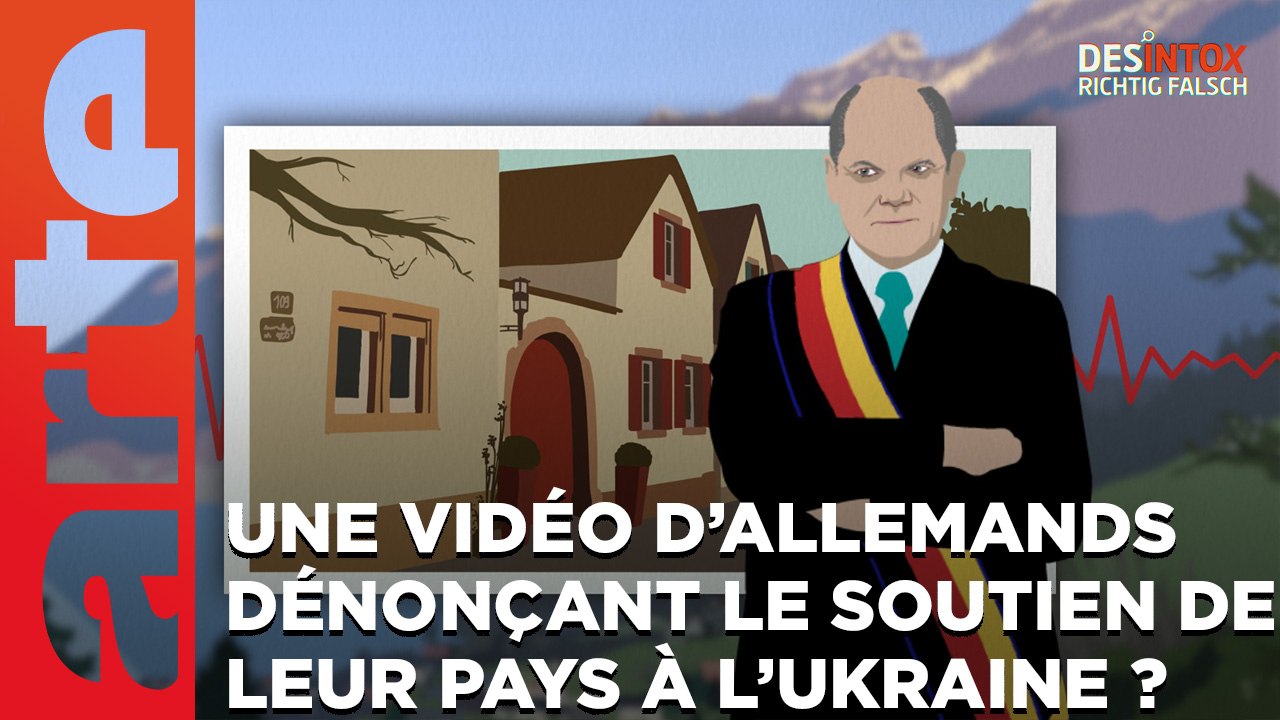 Une vidéo d'Allemands dénonçant le soutien de leur pays à l'Ukraine ?