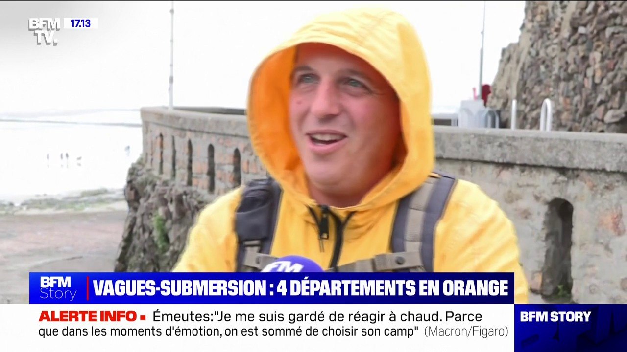 "Il vaut mieux être en vacances sous la pluie qu'au travail": dans la Manche, les vacanciers relativisent face au mauvais temps