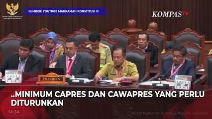 MK Tanya Alasan Batas Usia Minimum Capres-Cawapres Harus Turun ke 35 Tahun