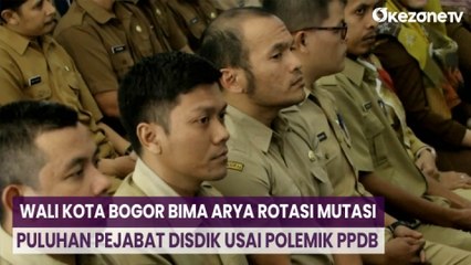 Wali Kota Bogor Bima Arya Rotasi Mutasi Puluhan Pejabat Disdik Usai Polemik PPDB