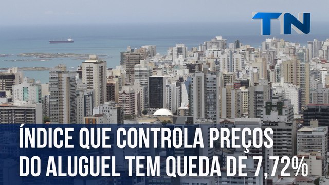Índice que controla preços do aluguel de imóveis tem queda de 7,72%