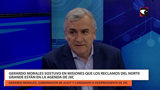 Gerardo Morales sostuvo en Misiones que los reclamos del norte grande están en la agenda de JxC