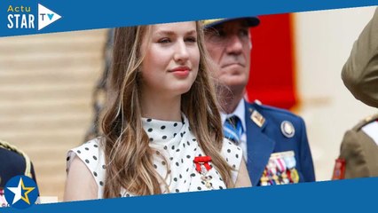 Leonor d’Espagne : pourquoi la jeune princesse doit suivre une formation militaire ?