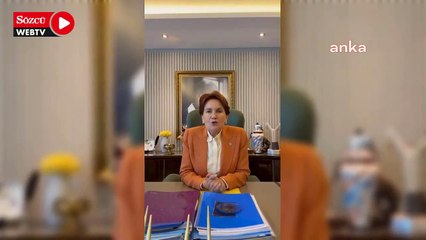 Akşener: “Bütün vatandaşlarımızı bu kampanyaya destek olmaya davet ediyorum''