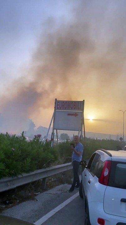 Incendies en Sicile