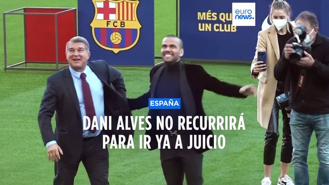 Dani Alves rechaza la acusación de violación ante la jueza