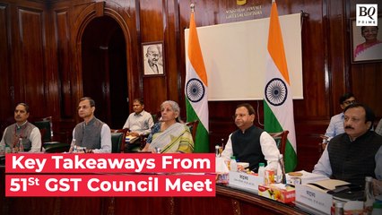 51st GST Council Meet Outcome