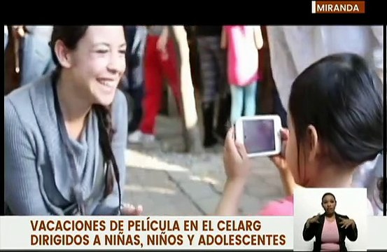 El Celarg ofrece unas vacaciones de película dirigidas a niñas, niños y adolescentes