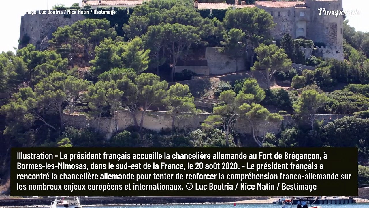 Brigitte et Emmanuel Macron à Fort Brégançon :...