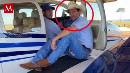 Niño conduce avioneta y se estrellan