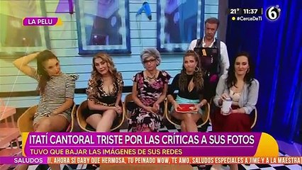 Itati Cantoral es criticada por fotografía en Instagram