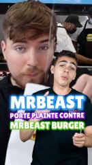 MrBeast porte plainte contre MrBeast (burger)