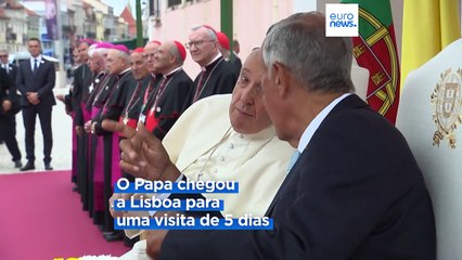 Papa pede à Europa "formas criativas" para a paz na Ucrânia