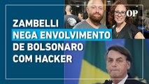 Zambelli defende Bolsonaro e diz que ex-presidente não tem relação com hacker Delgatti