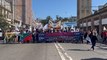Profesores chilenos marchan en Valparaíso y le exigen al Gobierno mejoras laborales