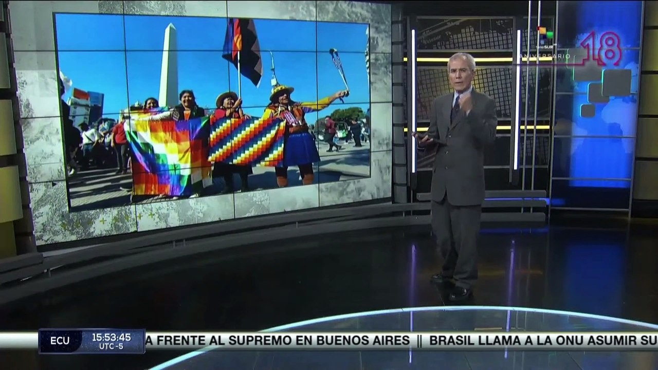 Pueblos originarios mantienen en vigilia frente a la CSJ en Argentina