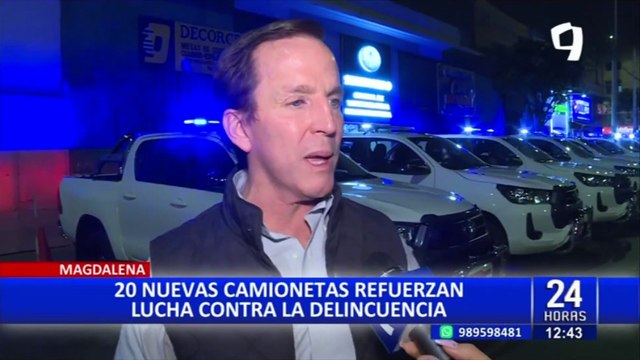 Magdalena adquiere nueva flota de patrulleros para combatir la inseguridad ciudadana