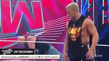 Brock Lesnar unleashes a brutal beatdown on Cody Rhodes: Raw highlights, July 31, 2023