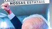 Lula se diz contra as privatizações em campanha das Eleições 2022