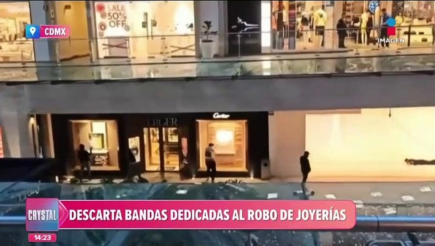 Omar García Harfuch descarta bandas dedicadas al robo de joyerías