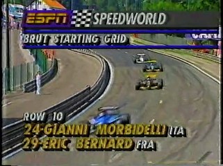 F1 1991 - BELGIUM (ESPN) - ROUND 11