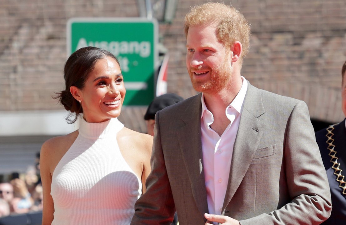 The Duke and Duchess of Sussex have presented a united front to the world in the face of widespread reports their marriage is in trouble