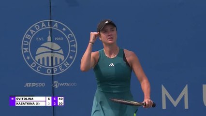 Svitolina continues resurgence with Kasatkina win in Washington