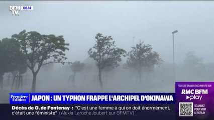 Download Video: Typhon Khanun: des rafales de vent enregistrées à plus de 234 km/h