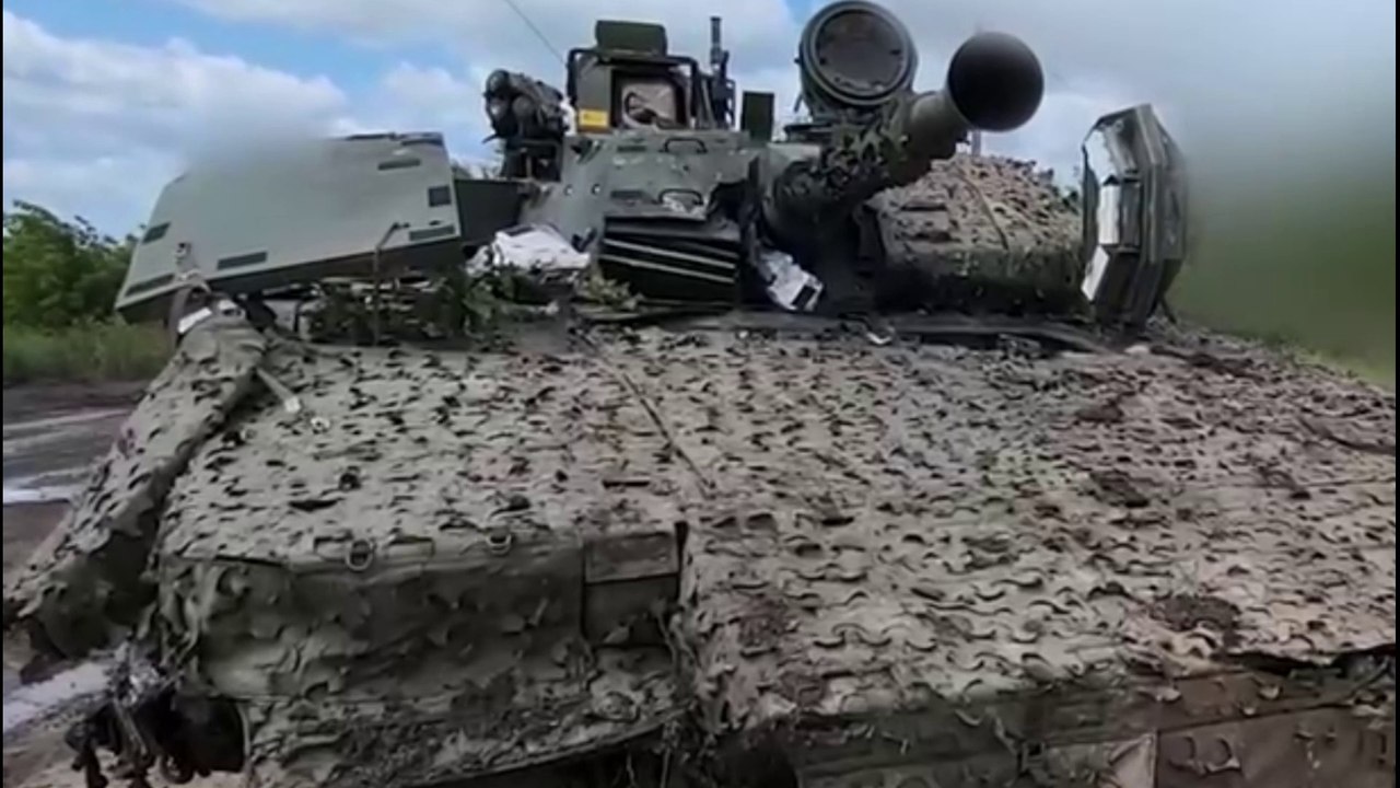 Russos capturam mais um troféu. Desta vez foi o blindado sueco CV90