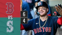 Resumen Medias Rojas de Boston vs Marineros de Seattle MLB 01-08-2023