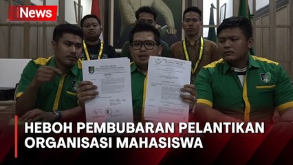 Pelantikan Pengurus Organisasi Mahasiswa Dibubarkan Sejumlah Orang di Hotel Jakarta
