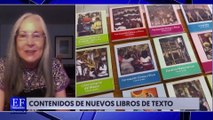 Julieta Fierro Gossman encontró varios errores en una imagen de los nuevos libros de texto