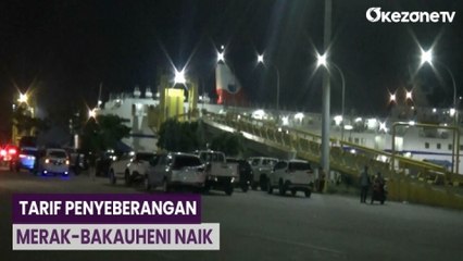 Hari Ini, Tarif Penyeberangan Merak-Bakauheni Naik 5,26 Persen