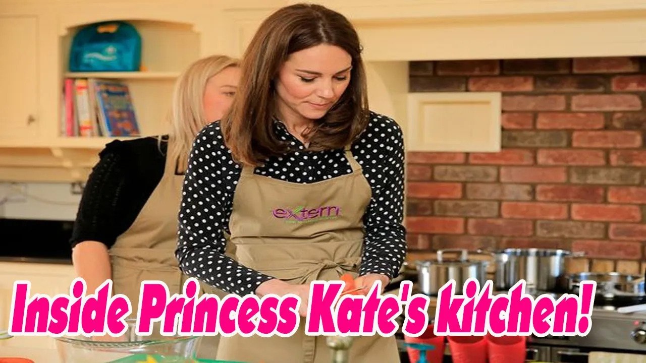 Peep inside Princess Kate's kitchen   simple and warm