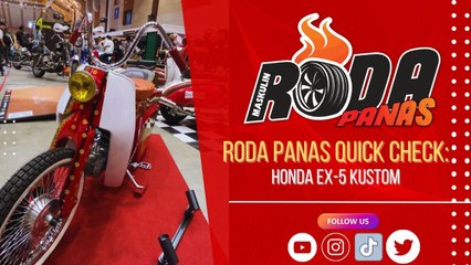Roda Panas Quick Check : Honda EX-5 Kustom