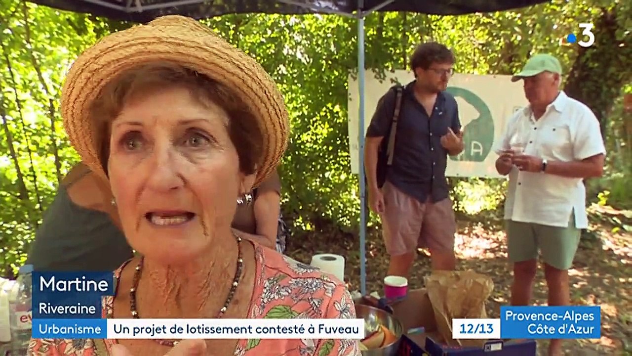 FUVEAU les habitants contre un lotissements F3 samedi 15 juillet 2023_France 3_2023_07_15_12_00(001023.156-001235.324)