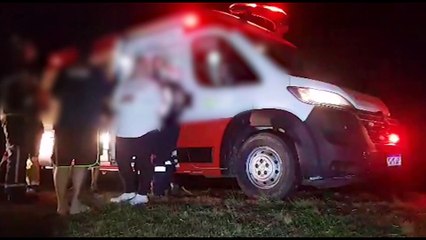 Siate atende grave acidente de trânsito na BR-277