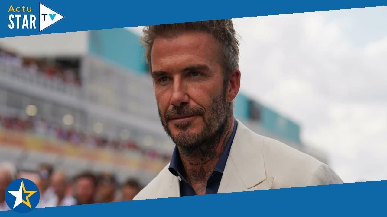 "J'avais l'air bien plus beau" : David Beckham partage un beau moment de complicité avec sa fille Ha