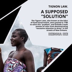 | IKENNA IKE | TIGNON LAW: HOW THE PAST AFFECTS OUR PRESENT (PART 1) (@IKENNAIKE)