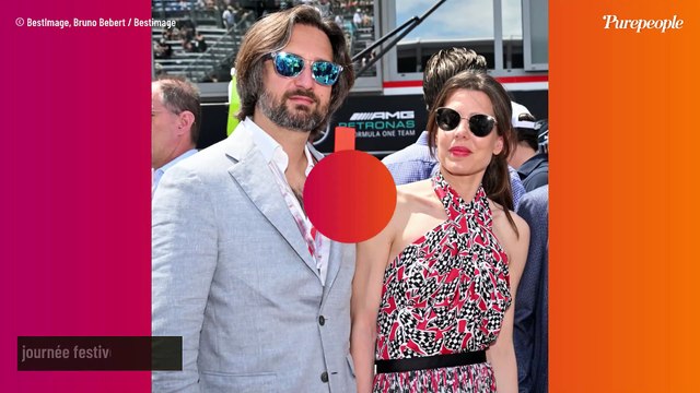 Charlotte Casiraghi en robe de mariée à épaules dénudées à Saint-Rémy-de-Provence : image champêtre avec Dimitri Rassam